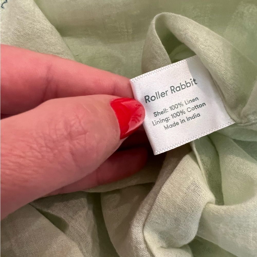 ROLLER RABBIT YARROW BRENNA LINEN DRESS - Picture 6 of 8